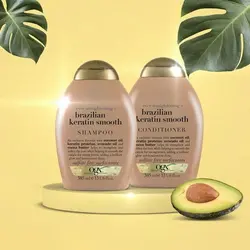 شامپو مو کراتین تراپی او جی ایکس Ogx حجم 385 میل