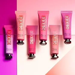 رژگونه مایع میبلین مدل Cheek Heat حجم 10 میل