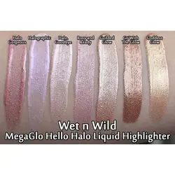 هایلایتر مایع مگا گلو وت اند وایلد مدل Hello Halo