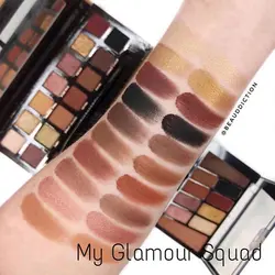 پالت سایه وت اند وایلد مدل My Glamour Squad E756A مشابه سافت گلم آناستازیا