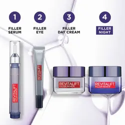 کرم ضدچروک شب و پرکننده خطوط لورال رویتالیفت فیلر Revitalift Filler حجم 50 میل