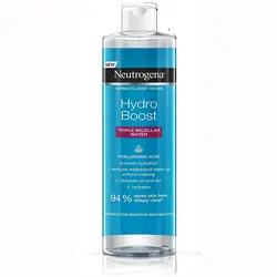 پاک کننده آرایش میسلار واتر Hydro Boost نوتروژینا حجم 400 میل