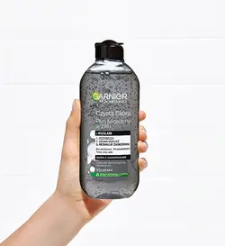 میسلار واتر (آرایش پاک کن) صورت گارنیه با زغال حجم 400 میل - آپادانا شاپ