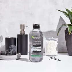 میسلار واتر (آرایش پاک کن) صورت گارنیه با زغال حجم 400 میل - آپادانا شاپ