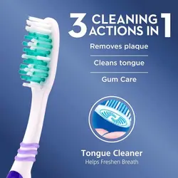 مسواک اورال بی مدل Cavity Defense با برس متوسط - آپادانا شاپ
