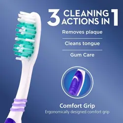 مسواک اورال بی مدل Cavity Defense با برس متوسط - آپادانا شاپ