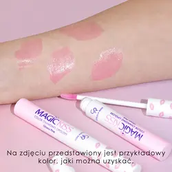 رژ لب مایع حرارتی Magic Kiss گلدن رز حجم 10ml - آپادانا شاپ