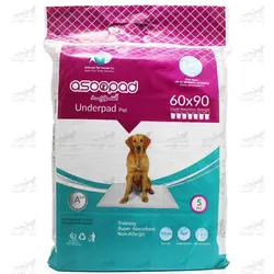 پد ادرار زیر انداز بهداشتی حیوانات خانگی سایز  90*60 برند Asoo Pad