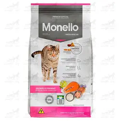غذا خشک گربه مونلو میکس مرغ و ماهی وزن 15 کیلوگرم