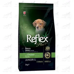غذا خشک سگ رفلکس پلاس مینی اسمال جونیور مرغ وزن 3 کیلوگرم