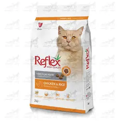 غذا خشک گربه رفلکس ادالت مرغ و برنج وزن 2 کیلوگرم
