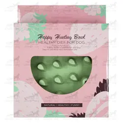 ظرف آرام خور سگ و گربه طرح توت فرنگی