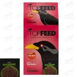 پلت مرغ مینا با میل ورم تاپ فید وزن 1 کیلوگرم