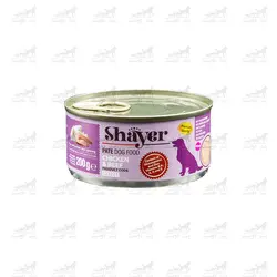 کنسرو پته مرغ و گوشت شایر برای سگ وزن 200 گرم