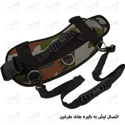 قلاده پلیس سگ نژاد بزرگ مدل جیب دار