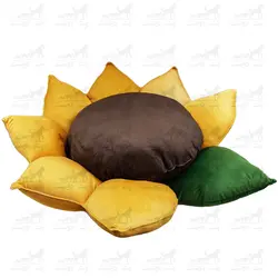 جای خواب بالشتی مدل آفتاب گردان برند پت مارک