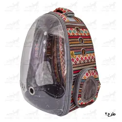 کیف حمل کوله فضایی سگ و گربه مدل مینور