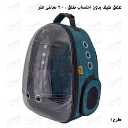 کیف حمل کوله فضایی سگ و گربه مدل مینور