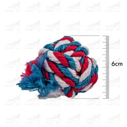 اسباب بازی توپ کنفی زنگوله دار اسکارلت سایز لارج