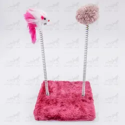 اسباب بازی فنر دار موش و پر پایه دار