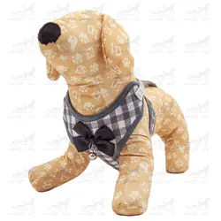 قلاده تنی پد دار همراه با پاپیون و بند قلاده سایز اسمال