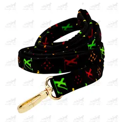 ست قلاده گردنی و لیش طرح LV