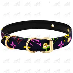 ست قلاده گردنی و لیش طرح LV