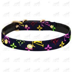 ست قلاده گردنی و لیش طرح LV