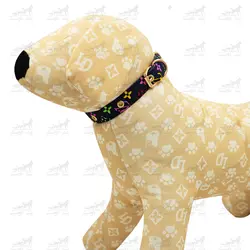 ست قلاده گردنی و لیش طرح LV