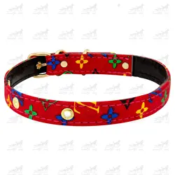 ست قلاده گردنی و لیش طرح LV
