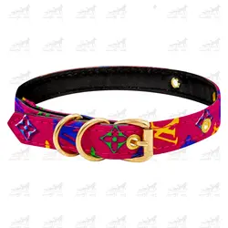 ست قلاده گردنی و لیش طرح LV