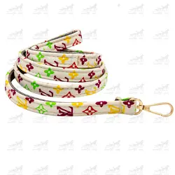 ست قلاده گردنی و لیش طرح LV