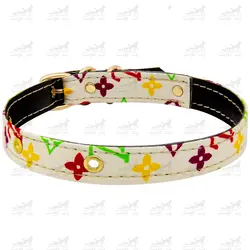 ست قلاده گردنی و لیش طرح LV