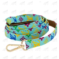 ست قلاده گردنی و لیش طرح LV