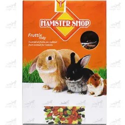 غذای مخلوط خرگوش و خوکچه هندی بدون تخمه برند همسترشاپ