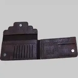 کیف پول چرم بزی دست دوز