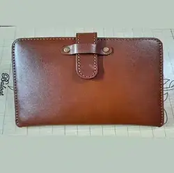 کیف تبلت چرم  طبیعی دست دوز