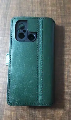 کیف موبایل چرم طبیعی دست دوز