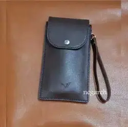 کیف چرمی آسانسوری موبایل دست دوز