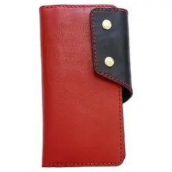 کیف پول زنانه چرمی دست دوز