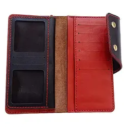 کیف پول زنانه چرمی دست دوز