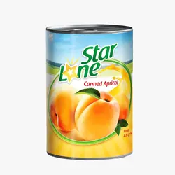 کمپوت زردآلو لون استار - 420 گرم