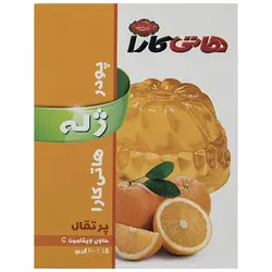 پودر ژله پرتقال هاتی کارا مقدار 100 گرم