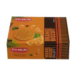 بیسکویت با طعم پرتقال حاوی چیپس شکلات سلبن - 320 گرم