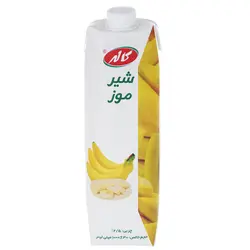 شیر موز کاله حجم 1 لیتر