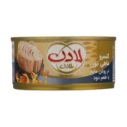کنسرو ماهی تون با طعم دودی لادن - 180 گرم