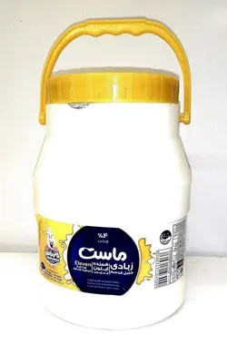 ماست همزده پرچرب مانی ماس - 1800 گرم