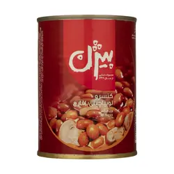 کنسرو لوبیا چیتی با قارچ بیژن - 380 گرم