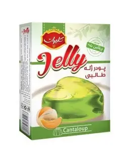 پودر ژله طالبی جعبه مقوایی 100 گرمی گلیران