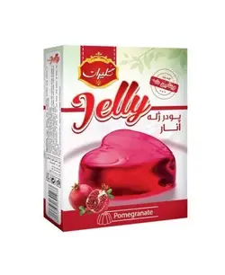 پودر ژله انار جعبه مقوایی 100 گرمی گلیران